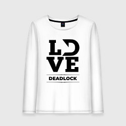 Женский лонгслив Deadlock love classic