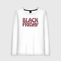 Женский лонгслив Black friday day