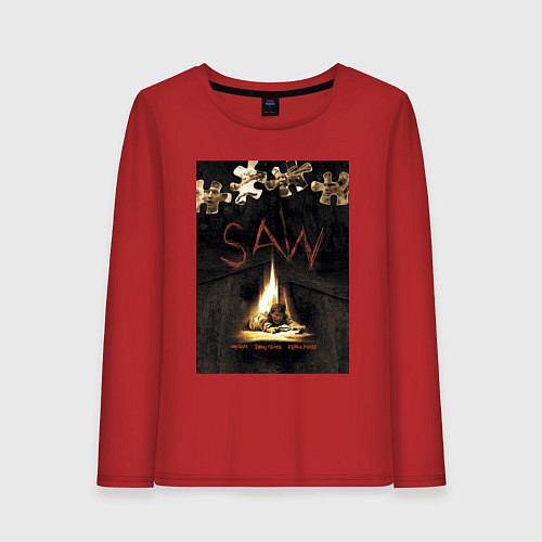 Женский лонгслив Пила доктор Гордон / Красный – фото 1