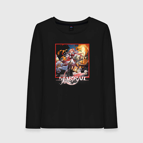 Женский лонгслив Гуйнайфэнь / Черный – фото 1