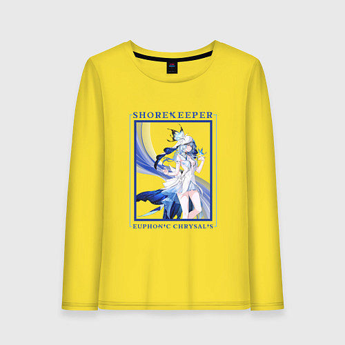 Женский лонгслив Shorekeeper Euphonic Chrysalis / Желтый – фото 1