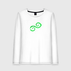 Лонгслив хлопковый женский Warhammer - Kerillian, цвет: белый