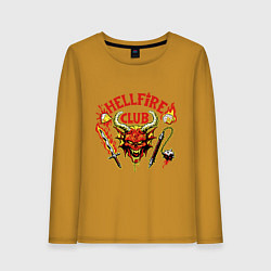 Женский лонгслив Клуб адского пламени