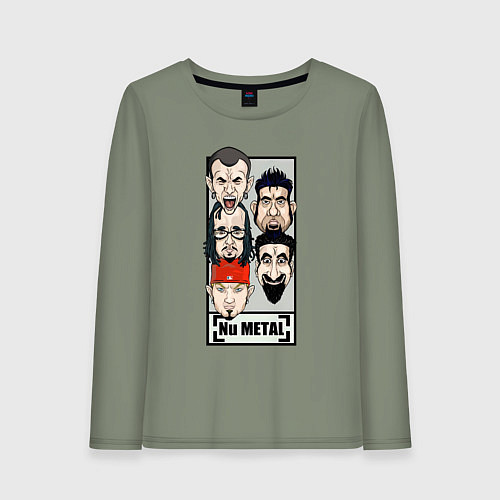 Женский лонгслив Ego / Авокадо – фото 1