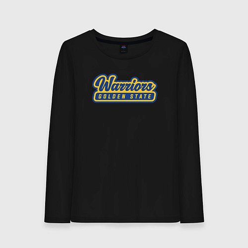 Женский лонгслив Warriors - Golden State / Черный – фото 1