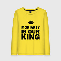 Женский лонгслив Moriarty is our king