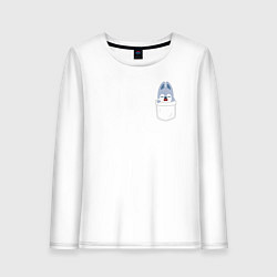 Женский лонгслив Wolf Chan in pocket