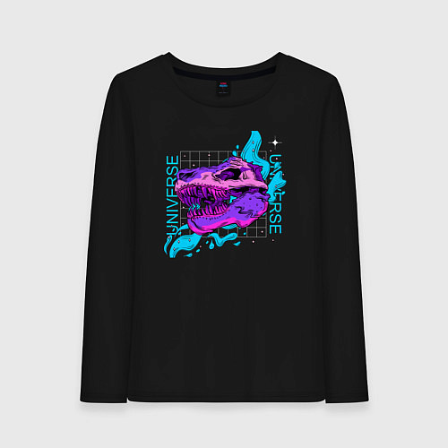 Женский лонгслив Universe / Черный – фото 1