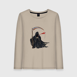 Женский лонгслив Смерть с йо-йо