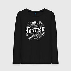 Женский лонгслив Прораб орнамент