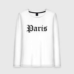 Женский лонгслив Paris - France