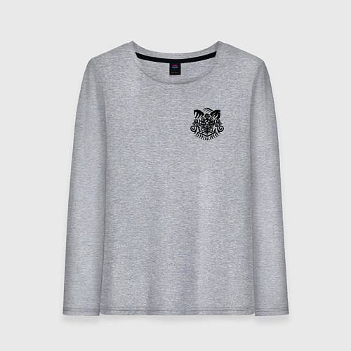 Женский лонгслив Тогамэ арт - Ветролом / Меланж – фото 1