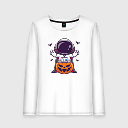 Женский лонгслив Spaceman halloween