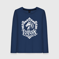 Женский лонгслив Томская лошадь