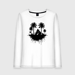 Женский лонгслив Тени вечности Египта