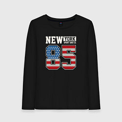 Женский лонгслив New York 85
