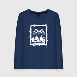 Женский лонгслив Дуэль на льду