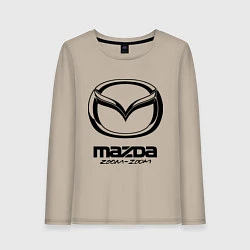 Женский лонгслив Mazda Zoom-Zoom