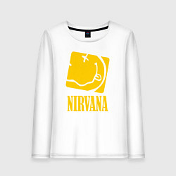 Женский лонгслив Nirvana Cube