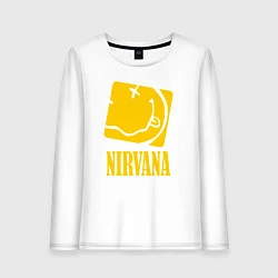 Женский лонгслив Nirvana Cube