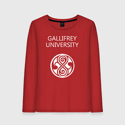 Женский лонгслив Galligrey University