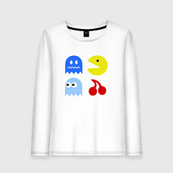 Женский лонгслив Pac-Man Pack