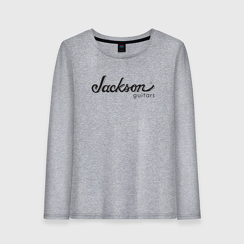 Женский лонгслив Jackson Guitars / Меланж – фото 1