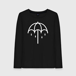 Лонгслив хлопковый женский BMTH Symbol, цвет: черный