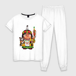 Женская пижама Забавные Индейцы 9