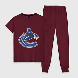 Женская пижама Vancouver Canucks