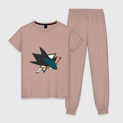 Женская пижама San Jose Sharks