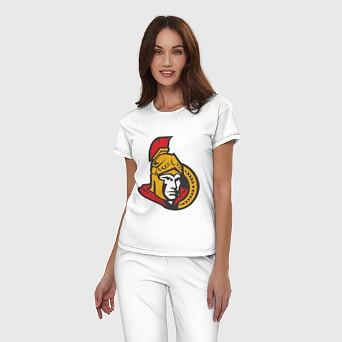 Женская пижама Ottawa Senators / Белый – фото 3