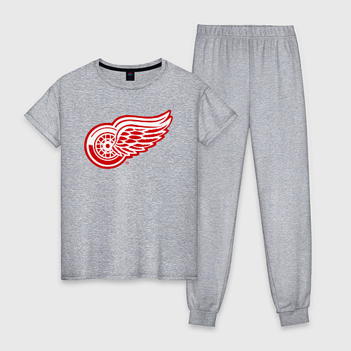 Женская пижама Detroit Red Wings / Меланж – фото 1