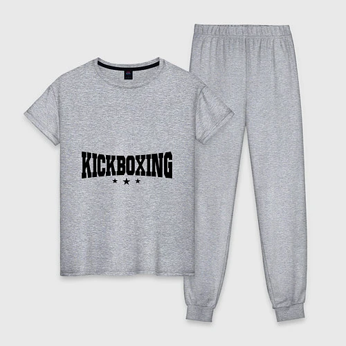 Женская пижама Kickboxing / Меланж – фото 1