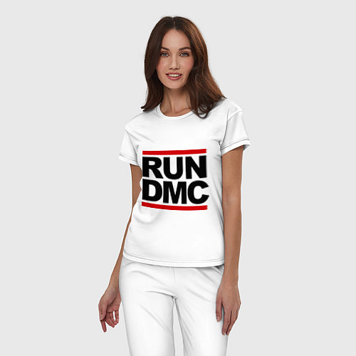 Женская пижама Run DMC / Белый – фото 3