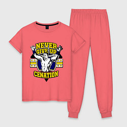 Женская пижама Never Give Up: Cenation