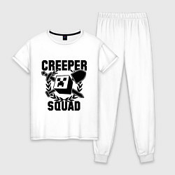 Женская пижама Creeper Squad