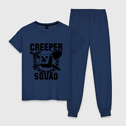 Женская пижама Creeper Squad