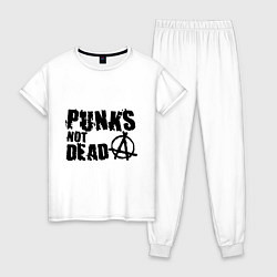 Женская пижама Punks not dead