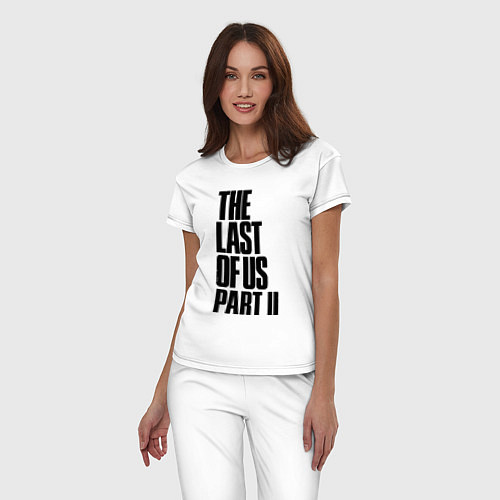 Женская пижама The Last of Us: Part II / Белый – фото 3