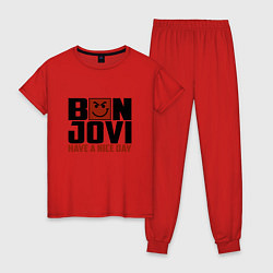 Женская пижама Bon Jovi: Nice day