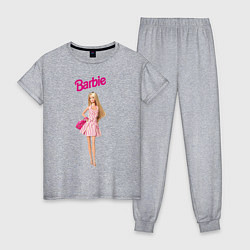 Женская пижама Барби на прогулке