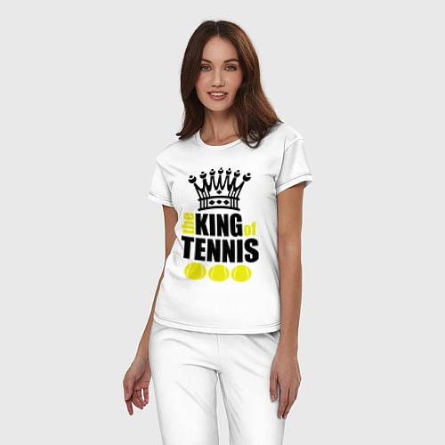 Женская пижама King of tennis / Белый – фото 3