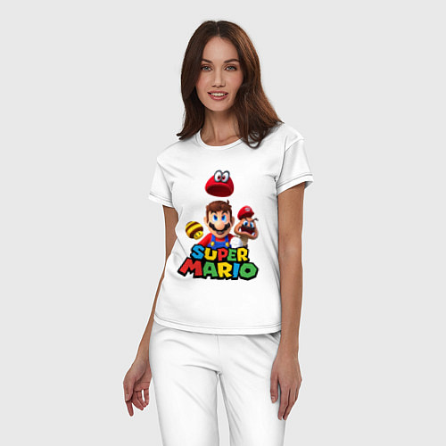 Женская пижама Super Mario / Белый – фото 3
