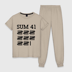 Женская пижама Sum 41: Days