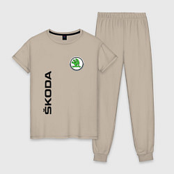 Женская пижама Skoda Style