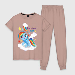 Женская пижама Rainbow Dash