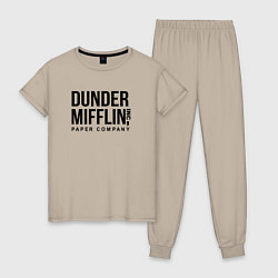 Женская пижама Dunder Mifflin