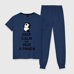 Женская пижама Keep Calm & Hug A Panda