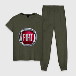 Женская пижама FIAT logo